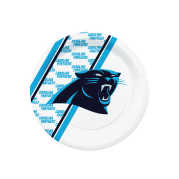 Merch # NFL Pappteller Carolina Panthers # 1019248