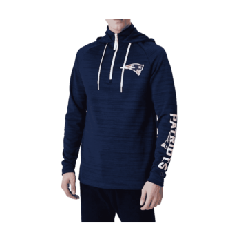 New Era # NFL 1/4 Zip Hoodie New England Patriots  # 12195341