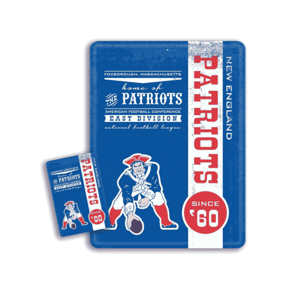 Merch # NFL Blechschild & Magnet New England Patriots # 2019082