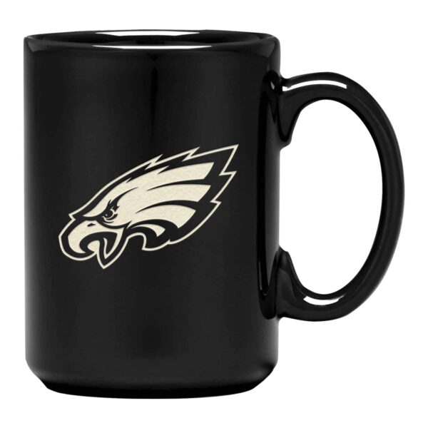 Merchandise  # NFL Laser Etched Tasse Philadelphia Eagles # CUS-CMEL-WH-SC-PE