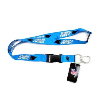 Merch # NFL Schlüsselband Carolina Panthers lang mit Öffner # 19220