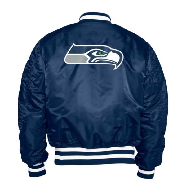 New Era # NFL Bomberjacke Seattle Seahawks x ALPHA reversible # 13118280 – Bild 2