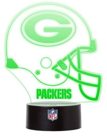 Merch # NFL Licht Green Bay Packers Helm # 2023123