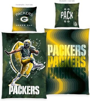 Herding # NFL Bettwäsche Green Bay Packers Wellsoft # 4441606050